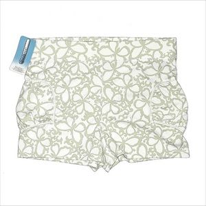 Lilly Pulitzer Gray and White Athletic Shorts